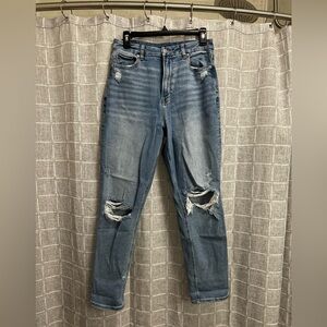 American Eagle Curvy Mom Jeans 8 Long